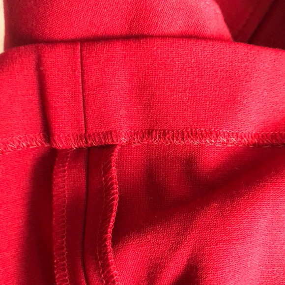 Ann Taylor Red Button Skirt Size 4 - Picture 8 of 8